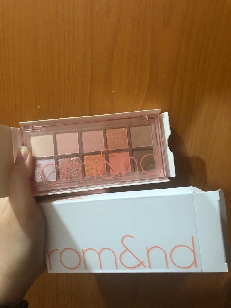 Rom&nd (Romand), Better Than Palette eyeshadow Peach Dahlia 08 [used