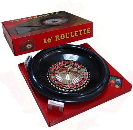 Russian Roulette Set 16-inch Plastic Turntable With Tablecloth Chips ...