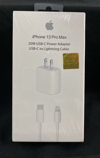 SALE❗❗ ORIGINAL IPHONE CHARGER SET 14/13/12/11/X/XR/XS/7 20W AND TYPE-C TO LIGHTNING CABLE