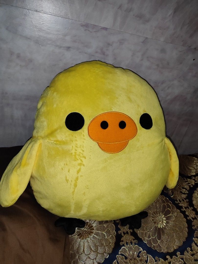 San X Kiiroitori Plush Toy, Hobbies & Toys, Toys & Games on Carousell