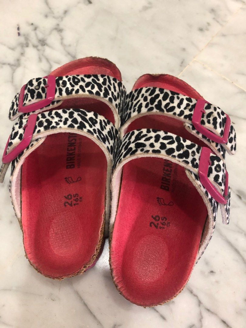 Red pink birkenstock new arrivals