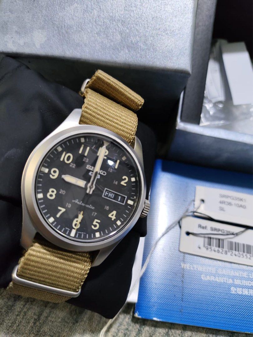 Seiko neo online field srp watch
