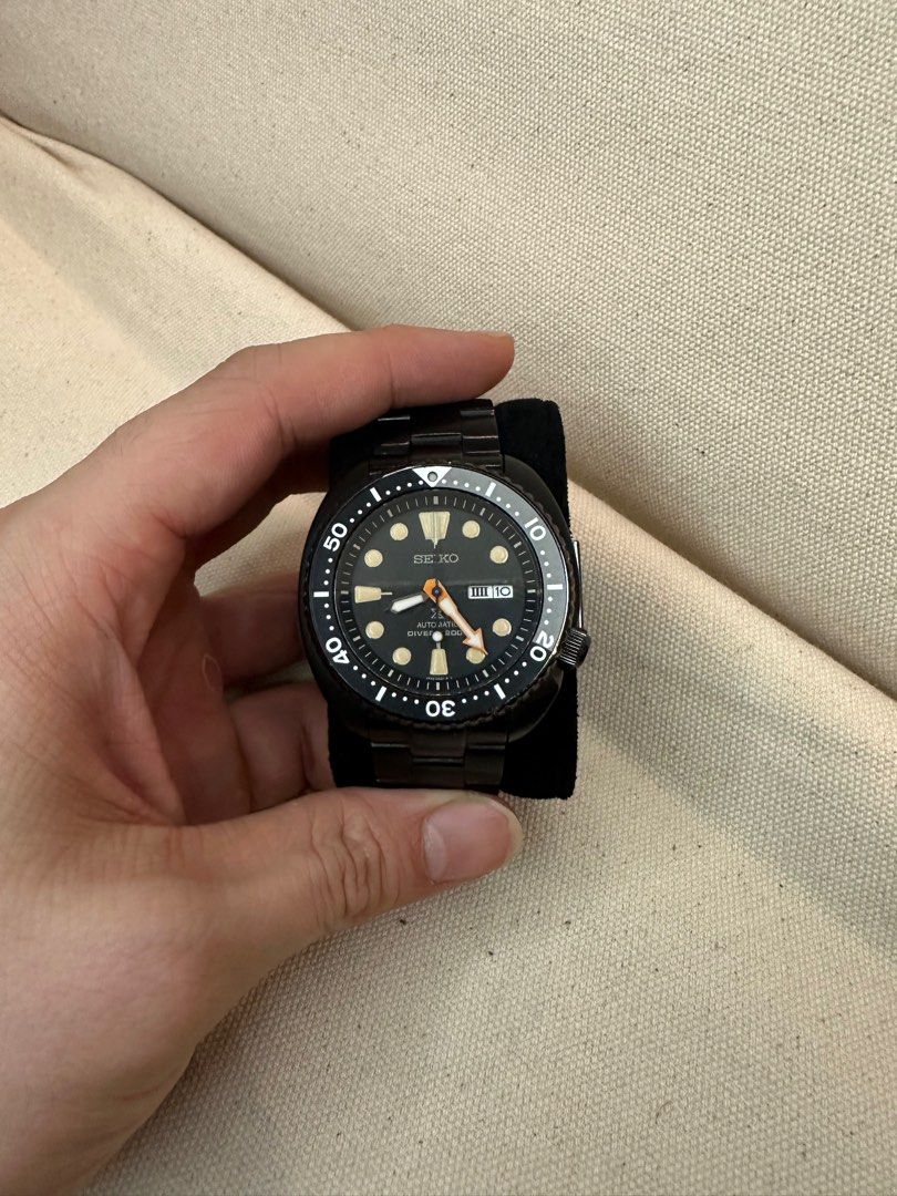 Seiko srpc49k1 automatic black series 2025