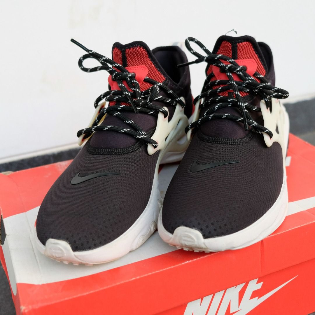 Sepatu Sneakers Original Nike React Presto Rabid Panda Size 45 / 29 cm  Legit Limited Edition, Fesyen Pria, Sepatu , Sneakers di Carousell