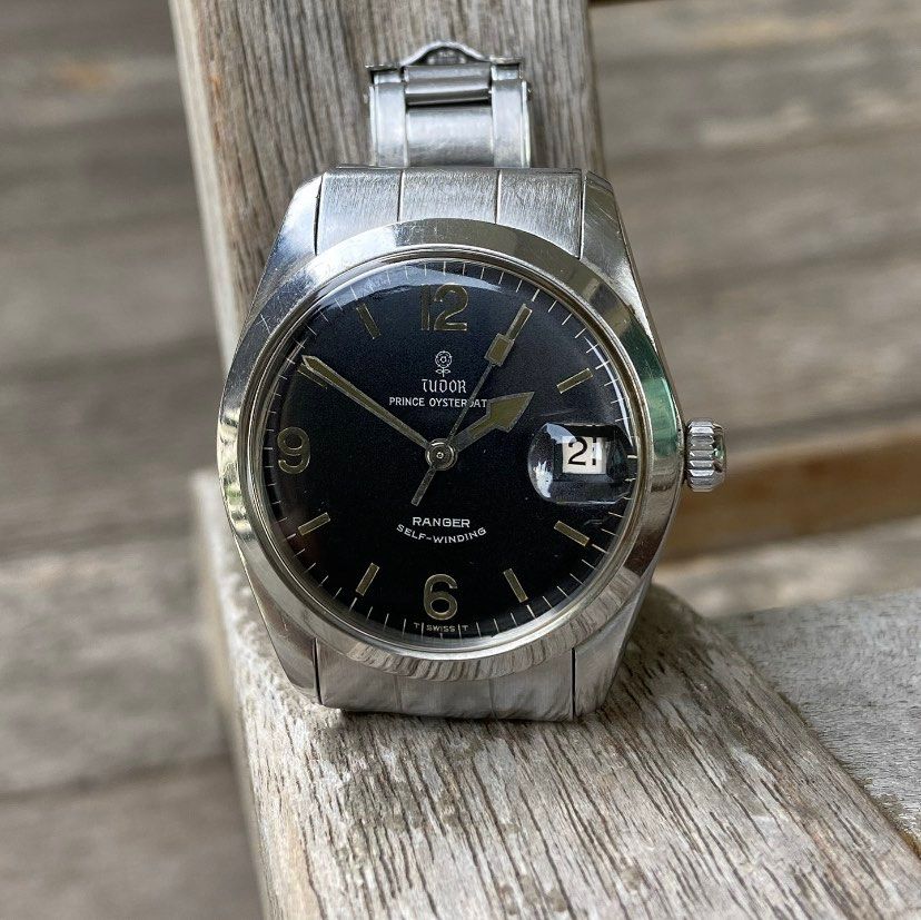 Serviced Sharp case Tudor Oyster RANGER rose 7996 Luxury