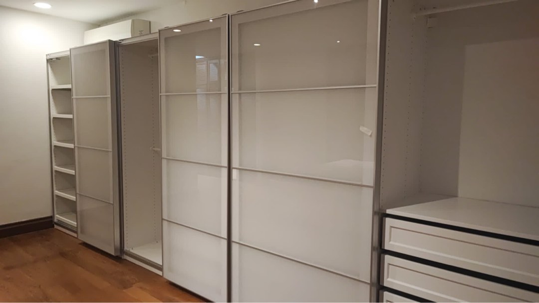 Set of 3 wardrobes from IKEA; selling each individually , Furniture