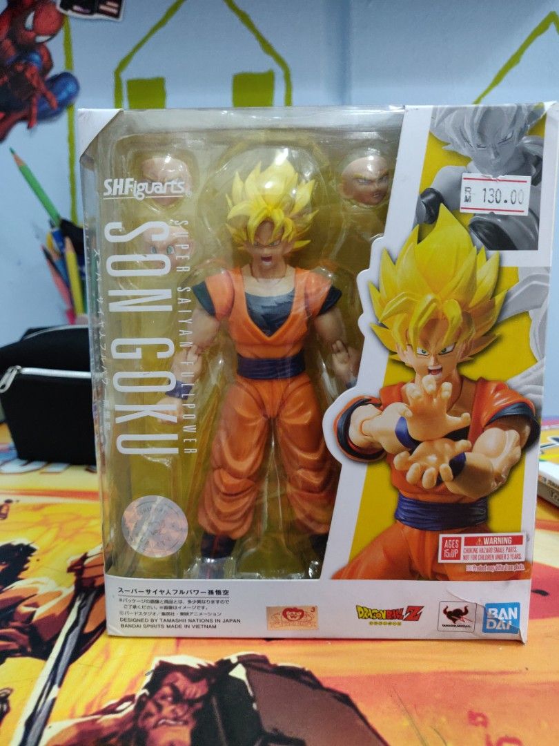 Dragon Ball : Figurine Articulée Super Saiyan Son Goku Legendary Super Saiyan S H Figuarts Action Figure 15cm 1