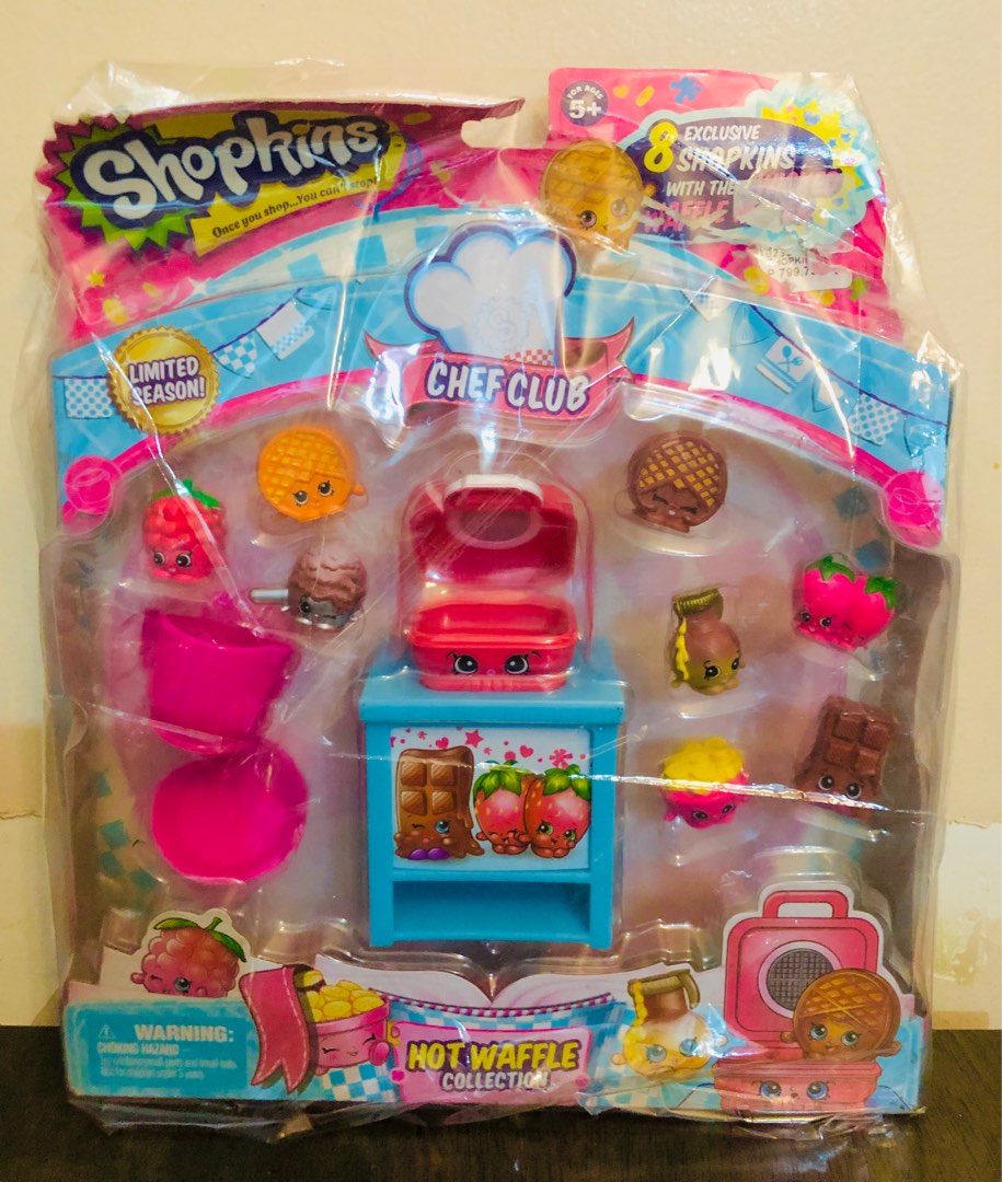Shopkins Chef Club Hot Waffle Collection SRP 799.75 Hobbies