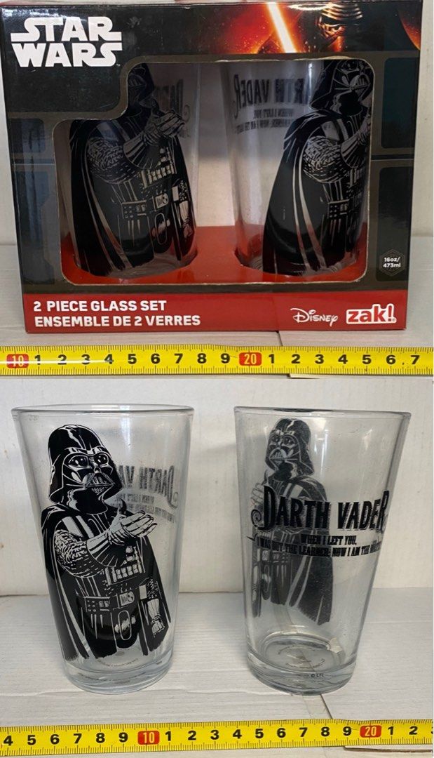 Star Wars 16 oz Pint Glass 2-Piece Set