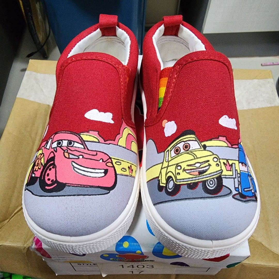 Red canvas shoes clearance kids
