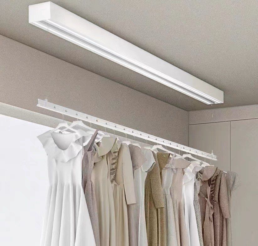 Sleek motorised drying rack with remote control, Furniture & Home ...