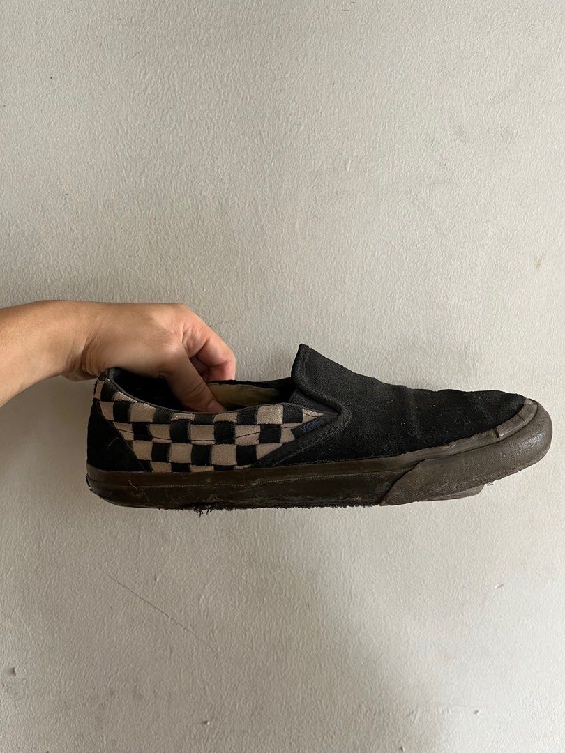 Checkerboard Vans Taka Hayashi Malaysia Slip On Vans Taka Hayashi