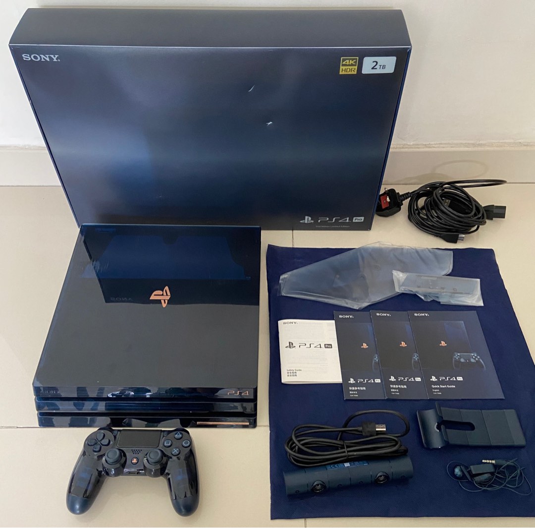 Sony Playstation 4 Pro 2TB 500 Million Limited Edition no Paraguai 