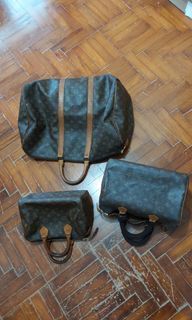Louis Vuitton Keepall 50 Lightup, Luxury, Bags & Wallets on Carousell