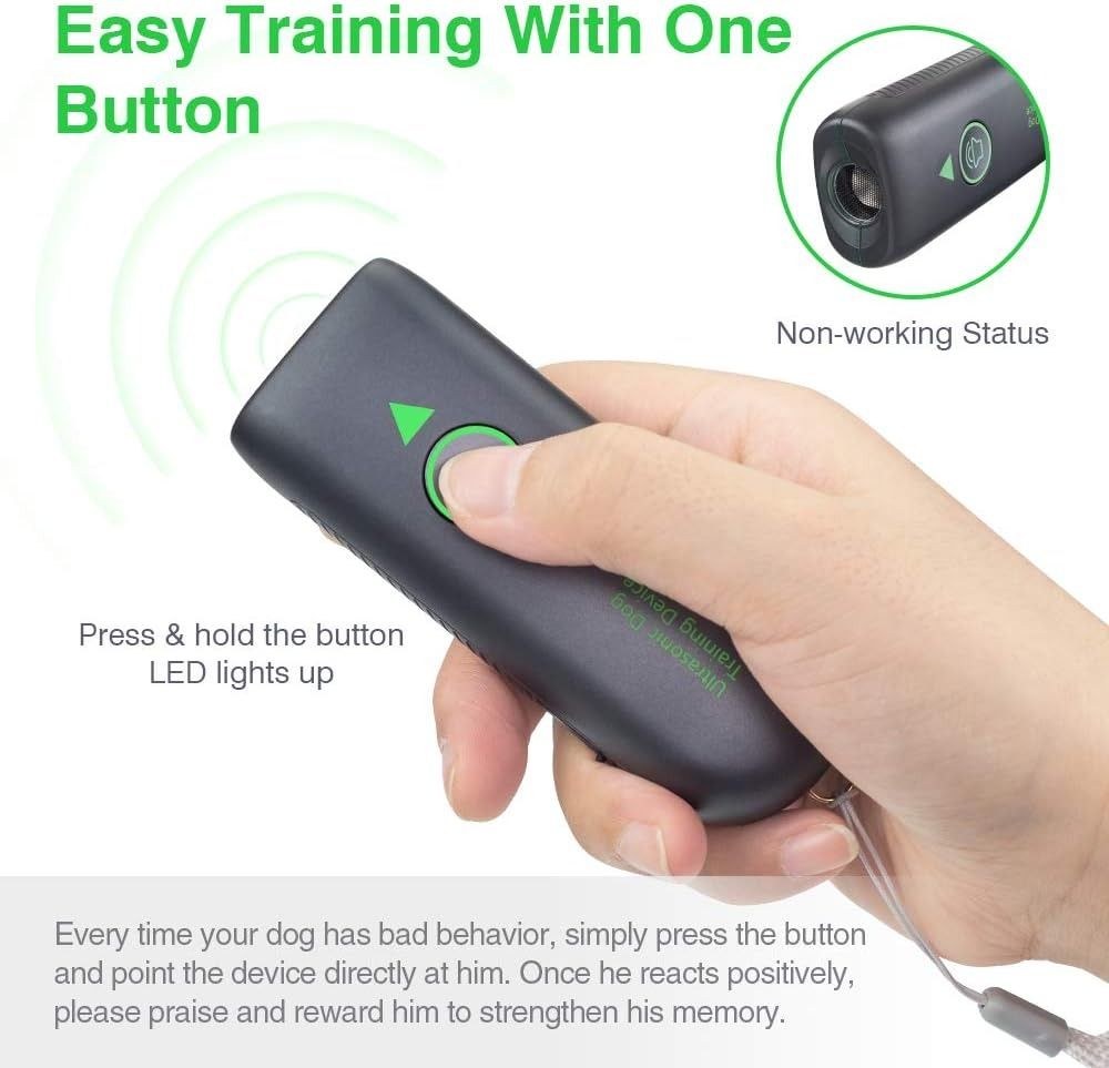 Handheld bark deals control device