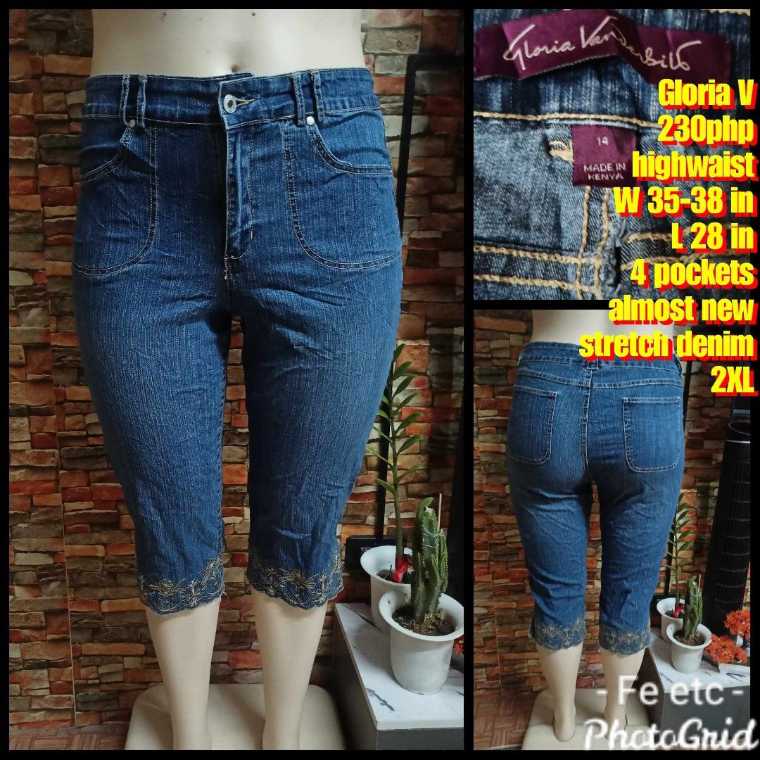 Gloria vanderbilt stretch waist sale jeans
