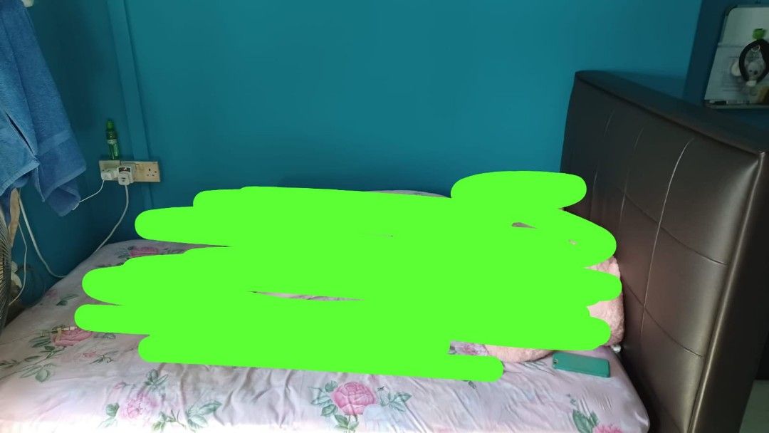 Super single bed frame and mattress, Furniture & Home Living, Furniture, Bed Frames & Mattresses