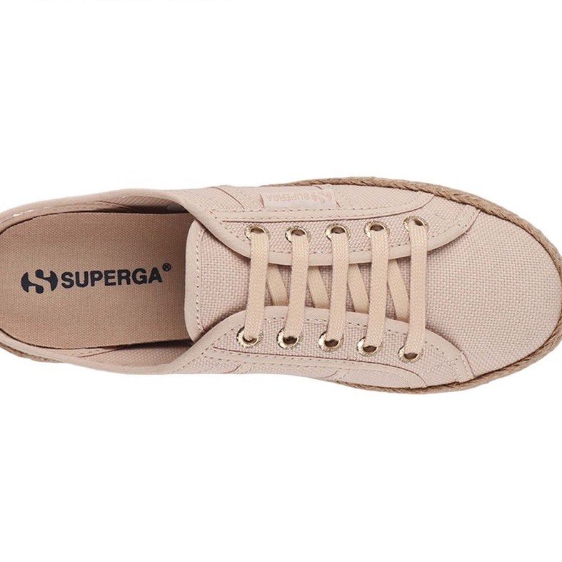 Superga 2402 Espadrille Mule Desert Pink Gold Women s Fashion
