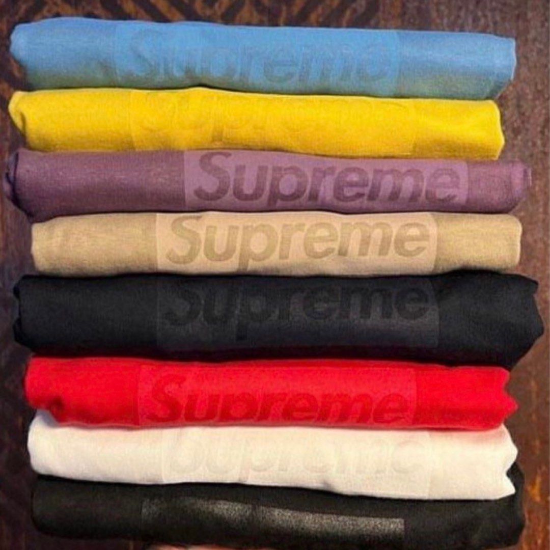 Supreme tonal bogo tee box logo