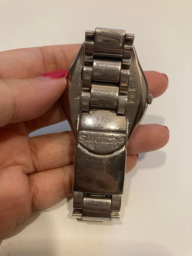 Swatch metal watch