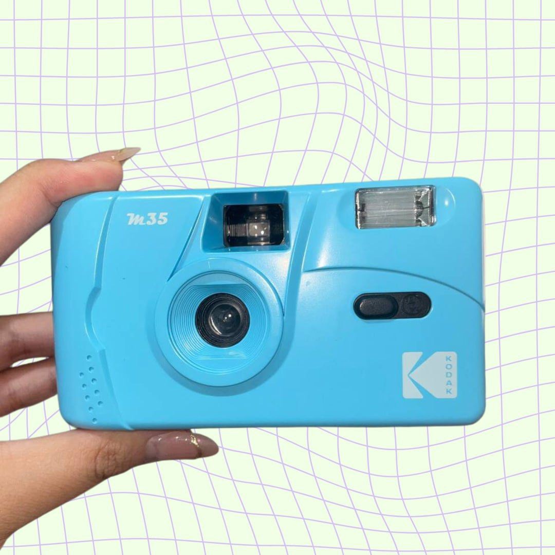 Take all - Kodak m35 Film Camera (Category: Cameras) located in Manila. Submitted by mbvalerio12 (Listing ID 1252363740, Image 2). Description: ⚠️ READ THE DESCRIPTION!! - BUY 2 KODAK FILM CAMERA FOR ₱1200 💙 Blue Film Camera 💙 - Last used was 2022 - The last time I used the camera all functions was working, no batteries and film to check - Flash working the last time I used the camera 💚 Green Film Camera 💚 - Last used was 2021 - Has issues: l