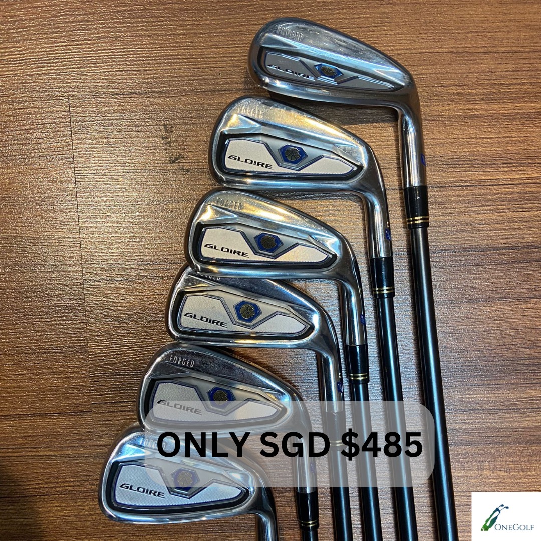 Taylormade Gloire F Forged (6 Pieces) (5-P) (with Fujikura GL3300