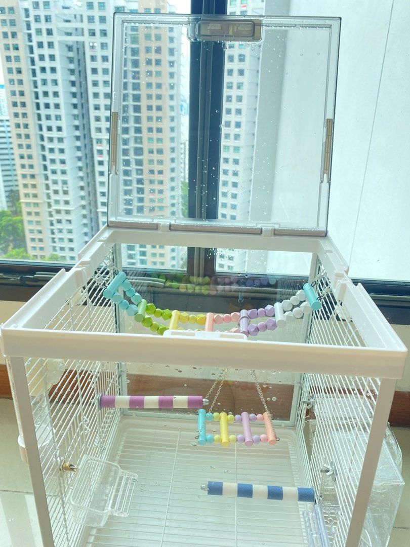 Glass 2025 hamster condo