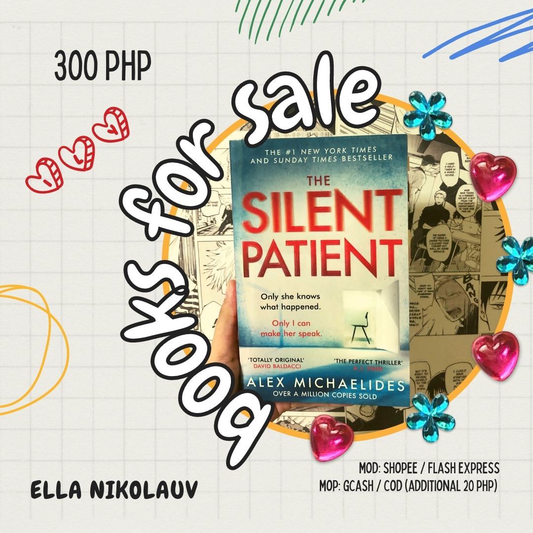 the silent patient, Hobbies & Toys, Books & Magazines, Fiction & Non