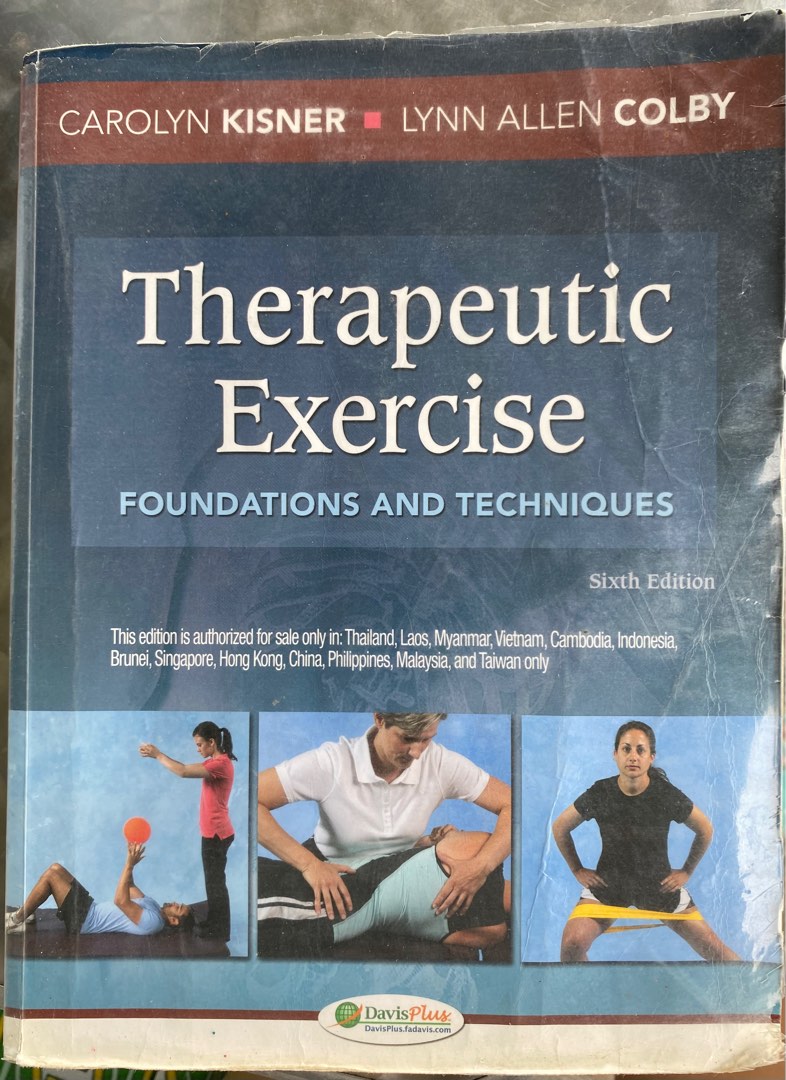 Therapeutic Exercise Foundations and Techniques 6th Edition (Carolyn