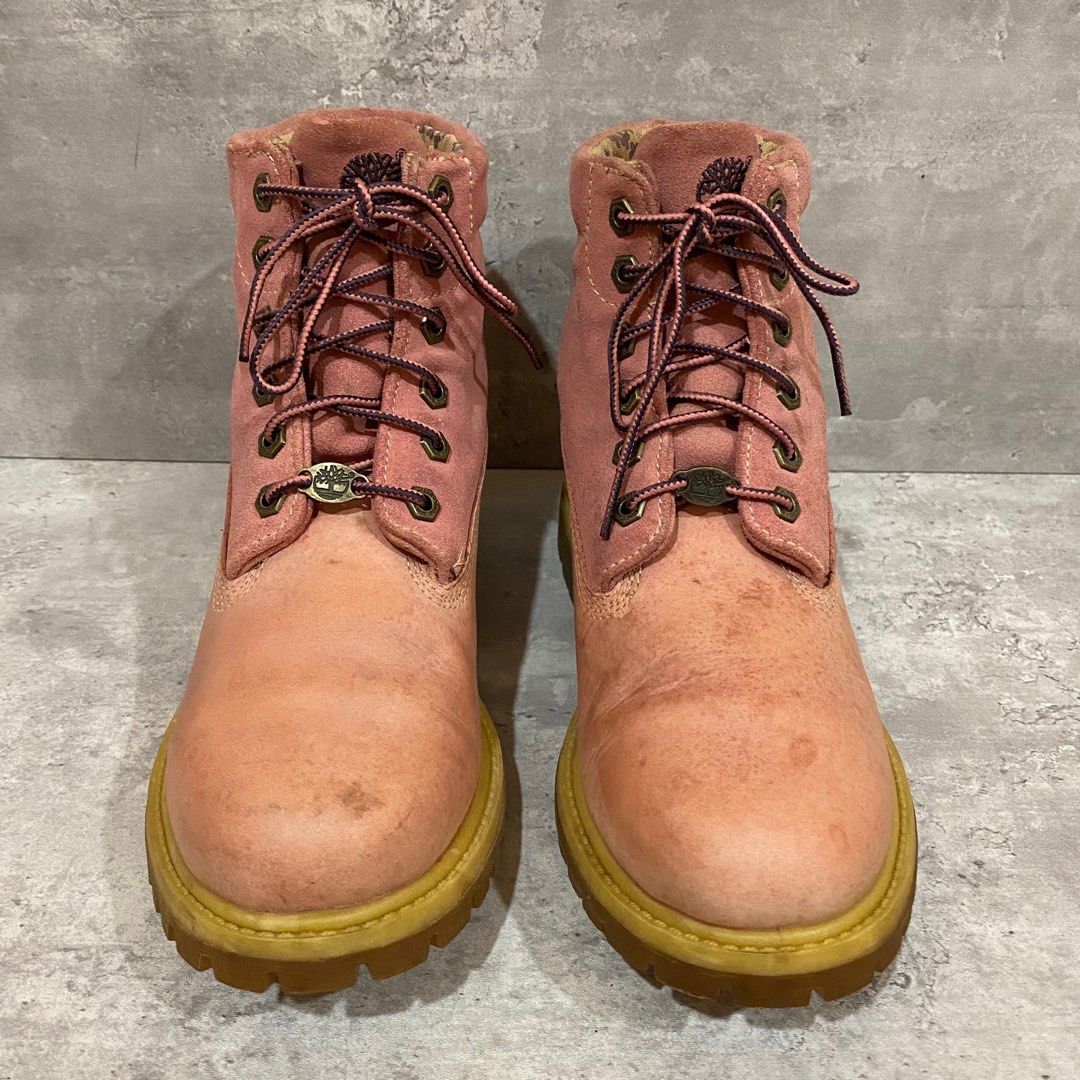 Timberland barbie pink boots shoes size 5.5uk Women s Fashion