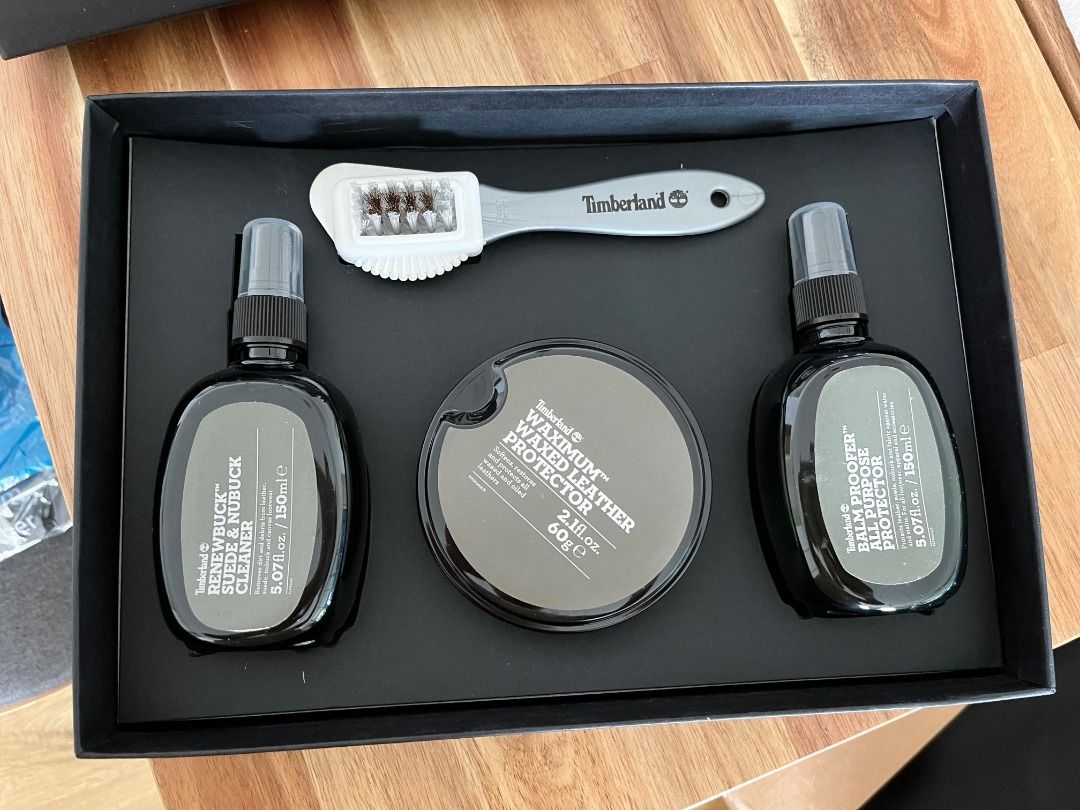 Timberland boot shop cleaning kit