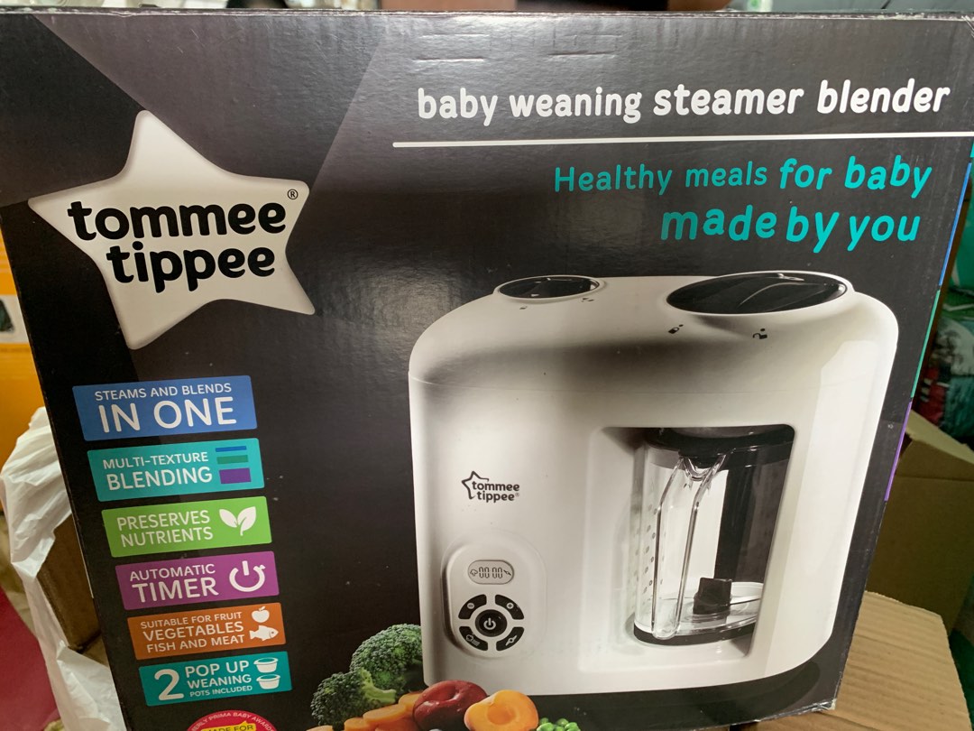 Tommee tippee baby weaning steamer blender clearance