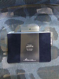Travelers pouchM/深藍萬用袋