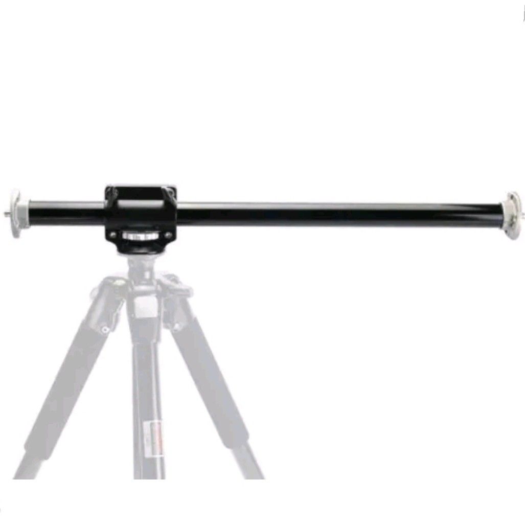 Tripod extension arm bar horizontal center column flat lay/ center