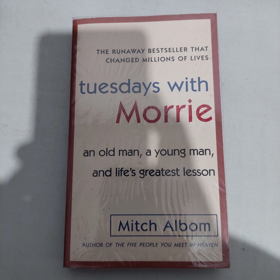 Tuesdays with Morrie by Mitch Albom, Hobbies & Toys, Books & Magazines ...