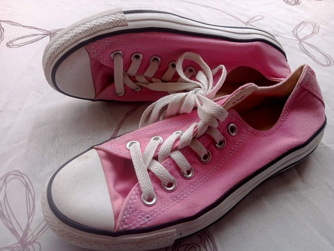 Pink converse deals size 13