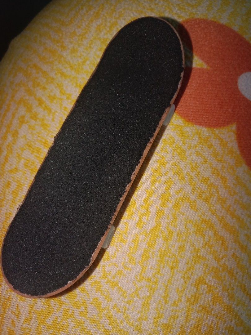 Upgraded tech deck fingerboard (with branded upgrades), Sports