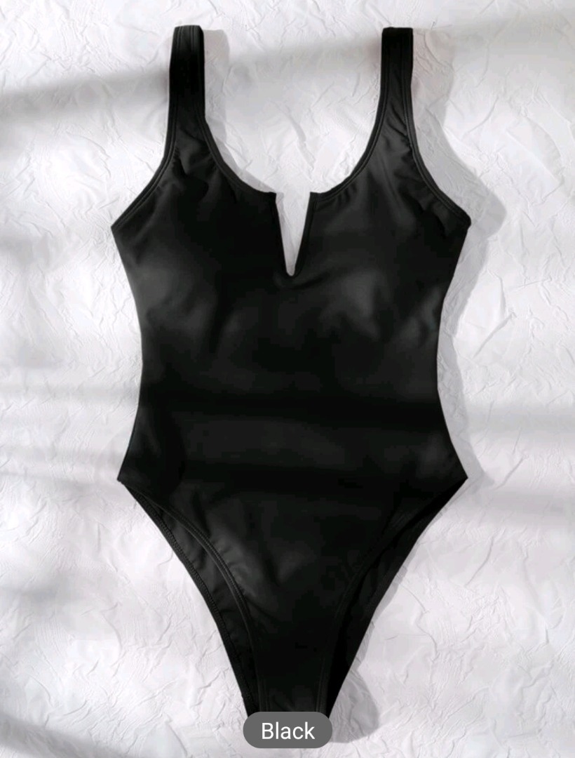 Shesways® V-Wire Colorblock One-Piece Swimsuit