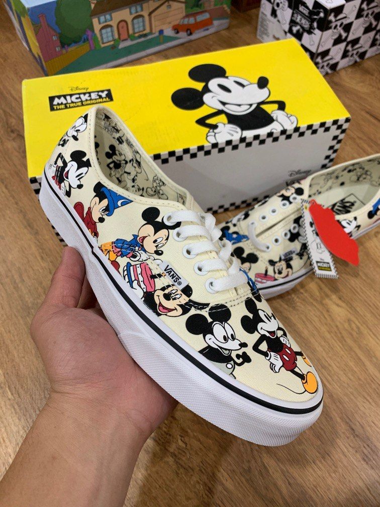 Vans disney mickey shoes hot sale