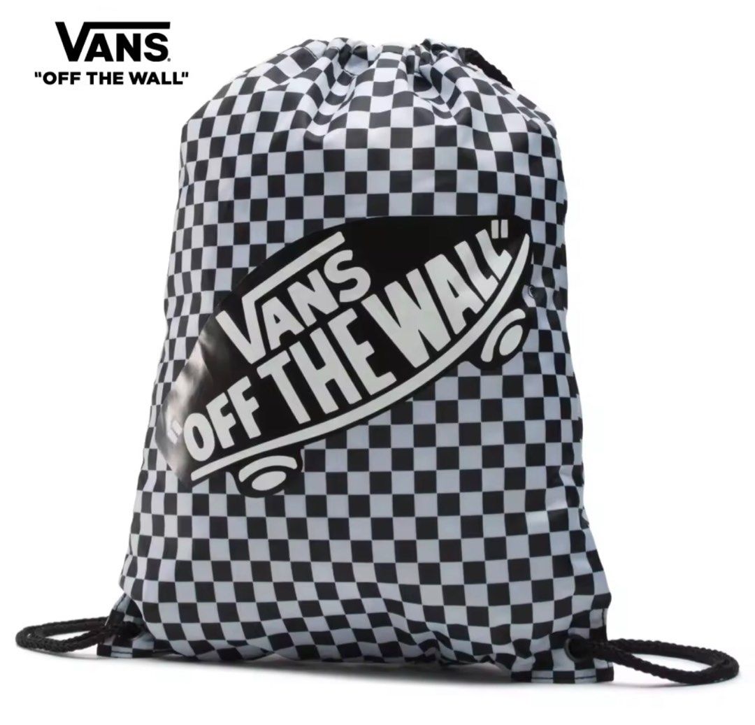 Vans off the wall drawstring bag discount