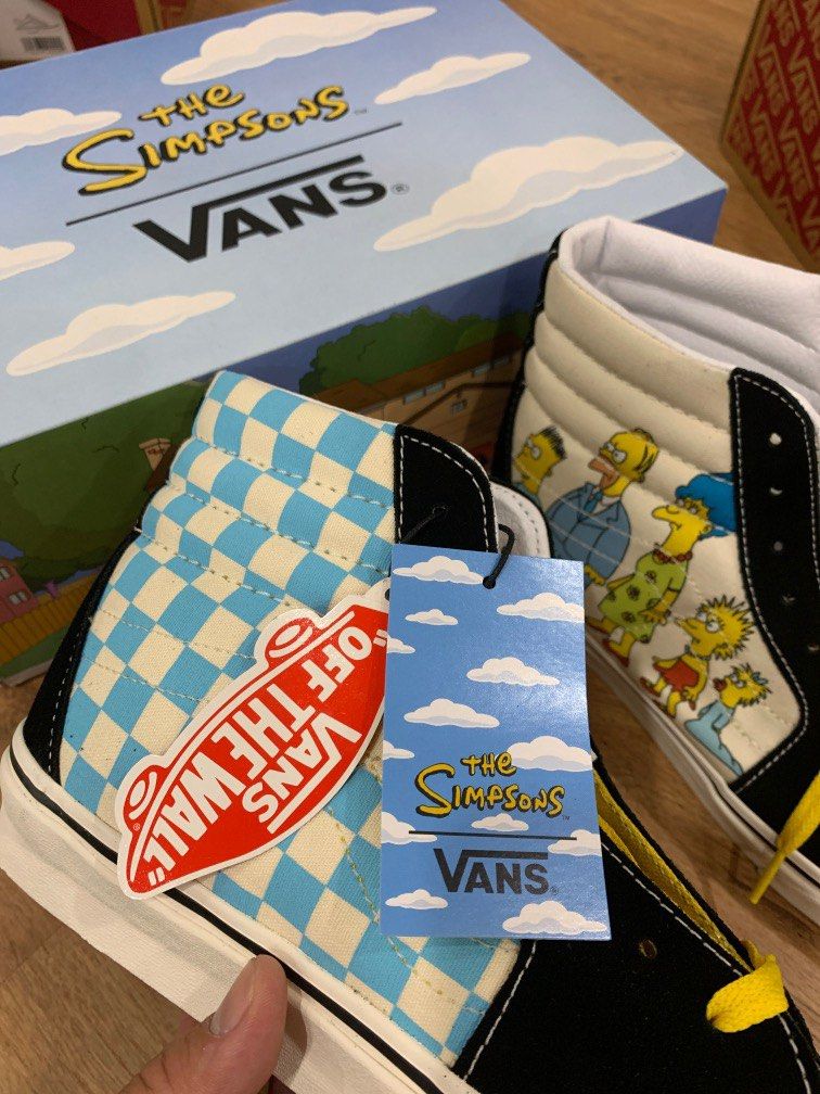 Vans Sk8 Hi The Simpson Men s Fashion Footwear Sneakers on