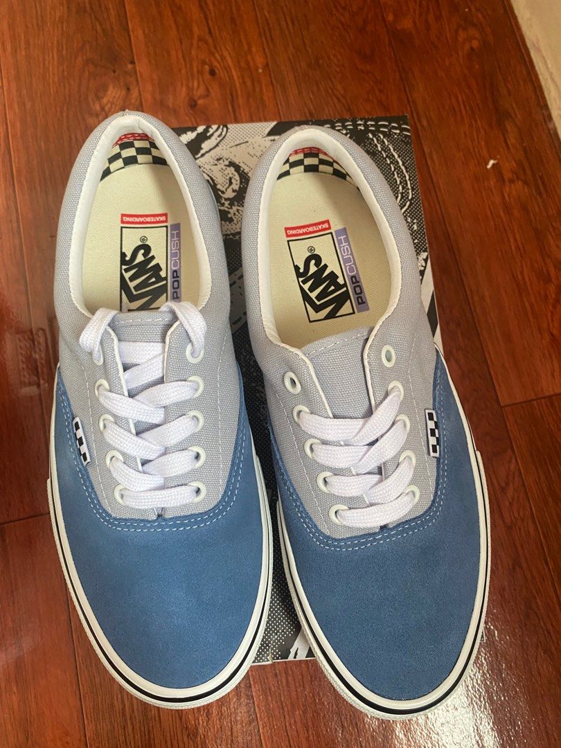 Vans Skate Era Captains Blue, Men's Fashion, Footwear, Sneakers on Carousell