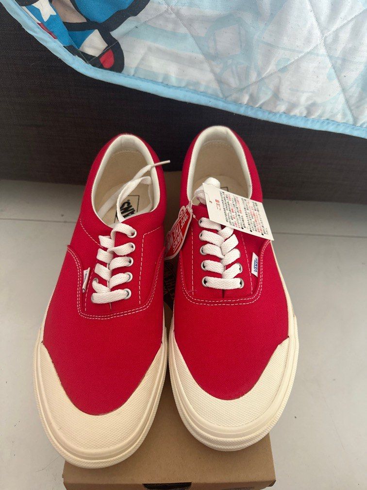 Red original best sale vans