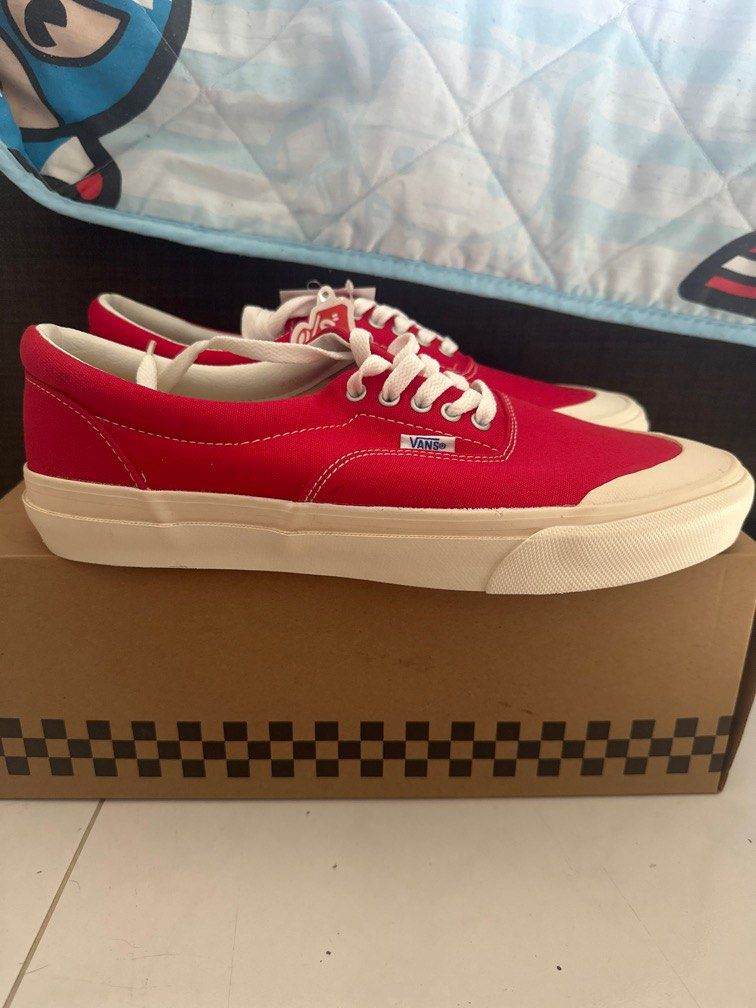 Red vans era outlet