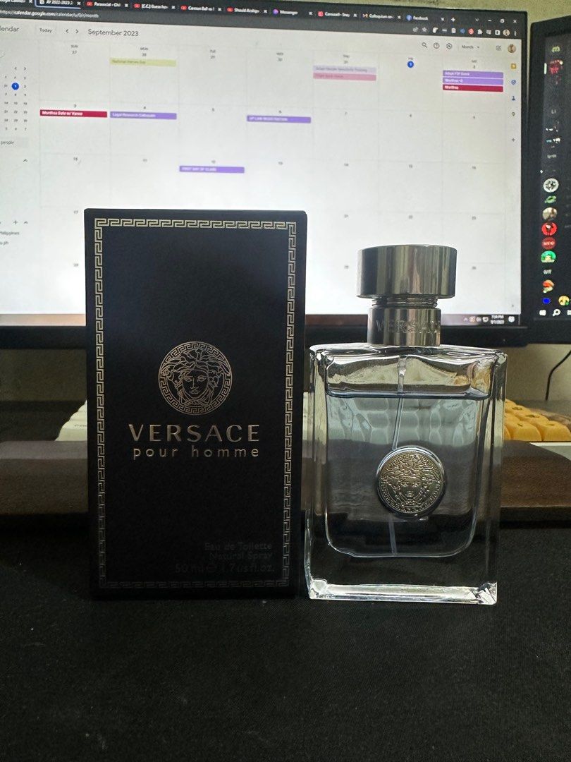 Versace Pour Homme 50ml, Beauty & Personal Care, Fragrance & Deodorants ...