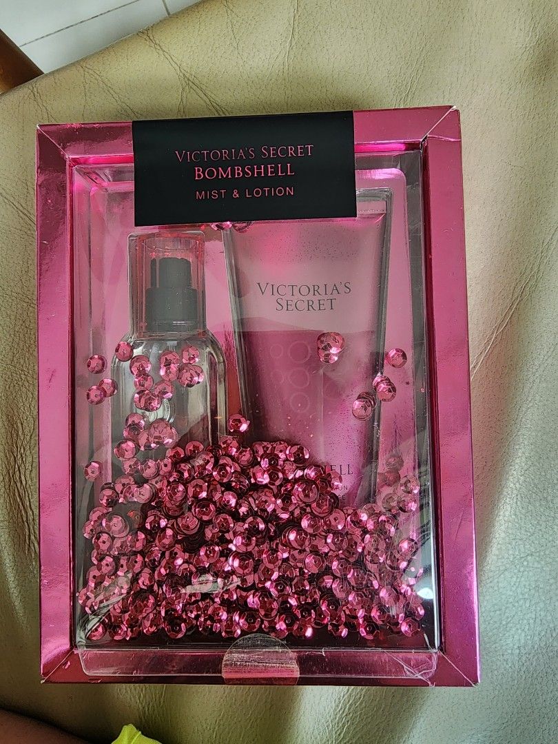 Victoria Secret Bombshell perfume mist & body lotion, Beauty & Personal ...