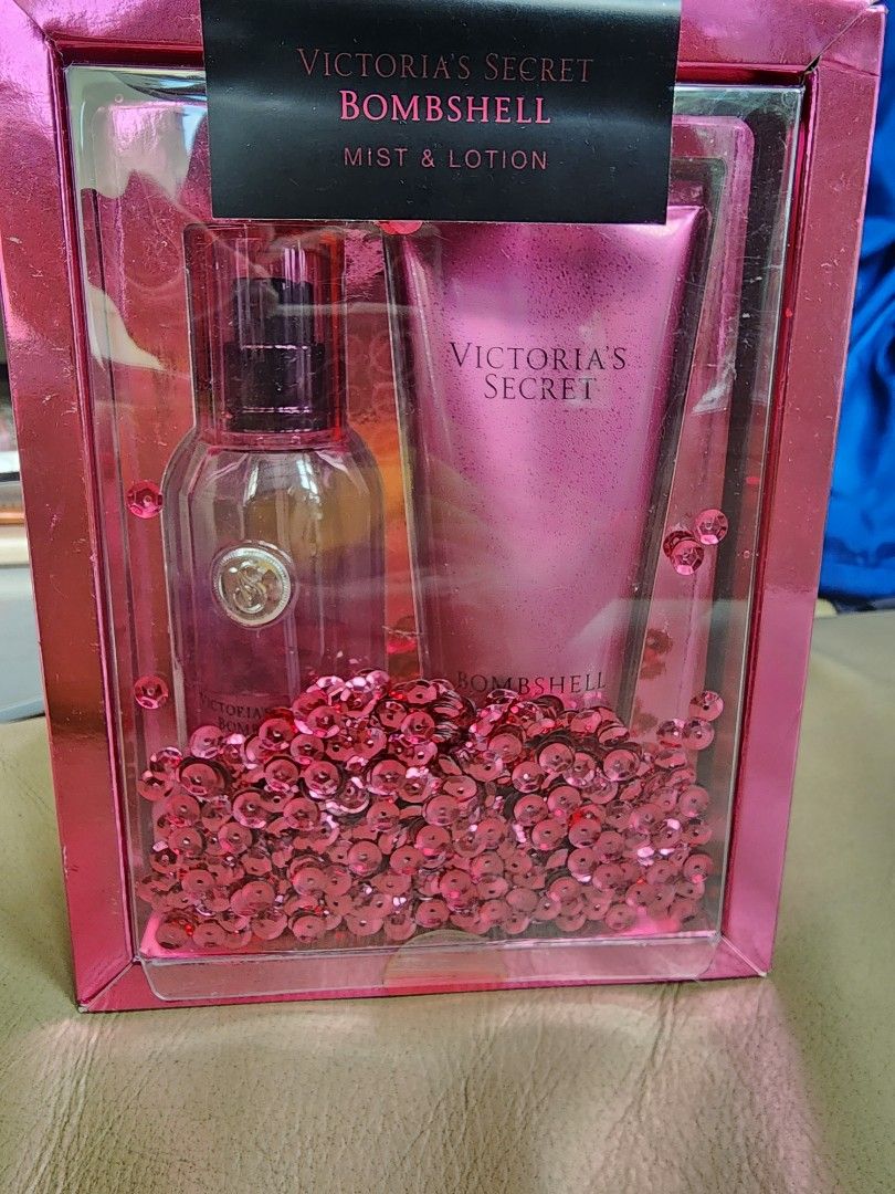 Victoria Secret Bombshell perfume mist & body lotion, Beauty & Personal ...