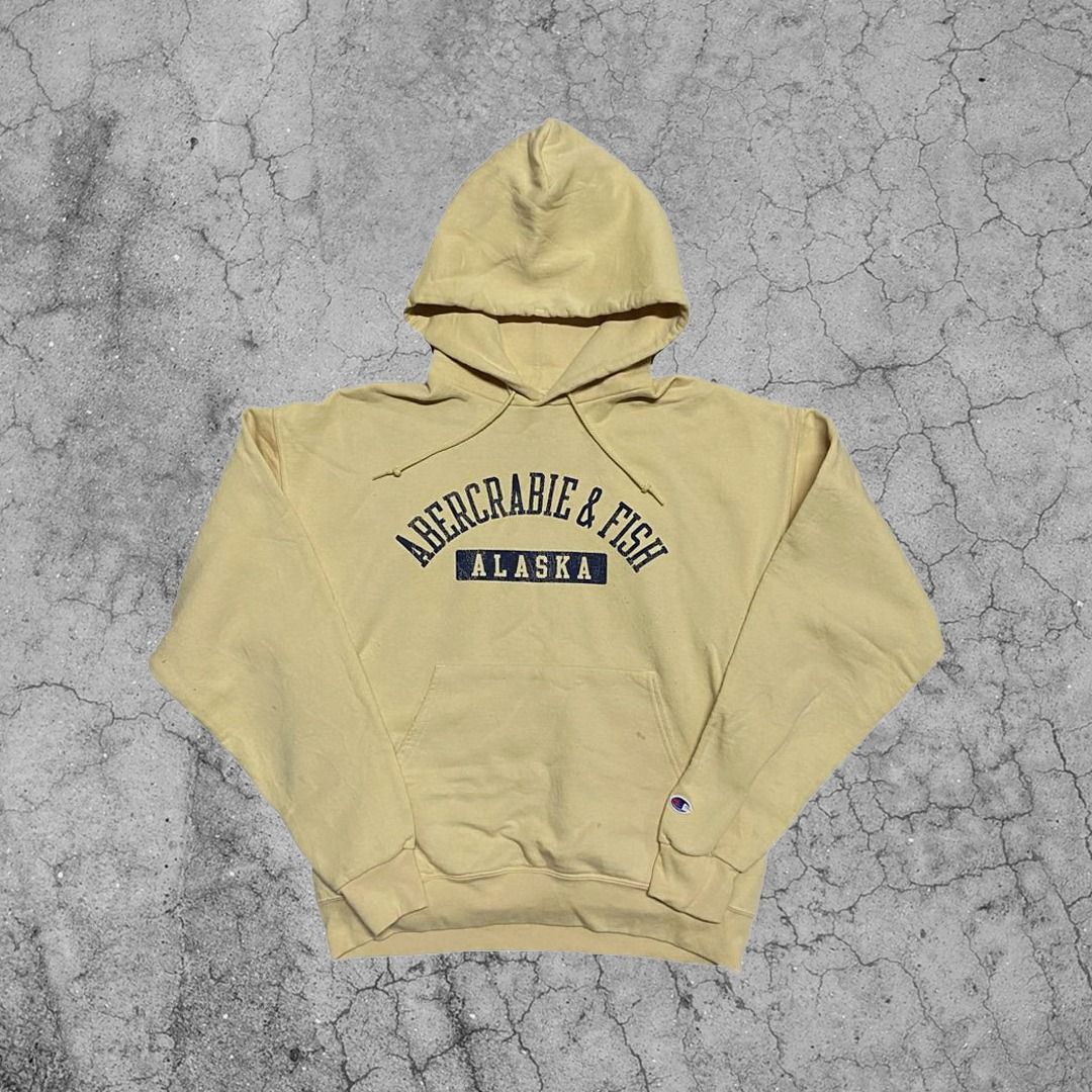 Champion hoodie pastel yellow sales