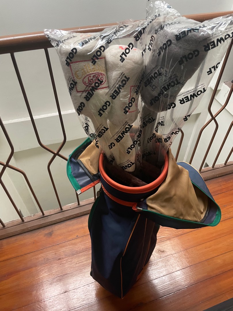Vintage Ladies Golf Clubs and Bag, Sports Equipment, Sports & Games, Golf on Carousell