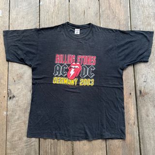 Vintage The Rolling Stones x Acdc 2003 Tour T-shirt